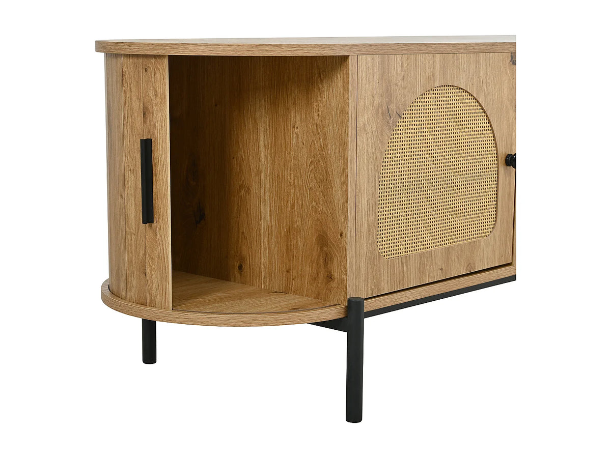 Meuble TV en Bois Moderne 200 cm - MODERNLUXE vue 7