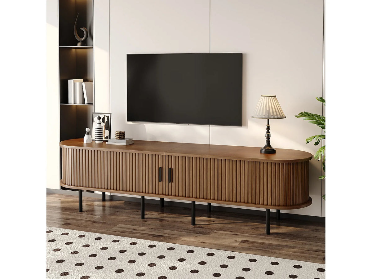 Meuble TV en Bois Moderne - MODERNLUXE vue 2