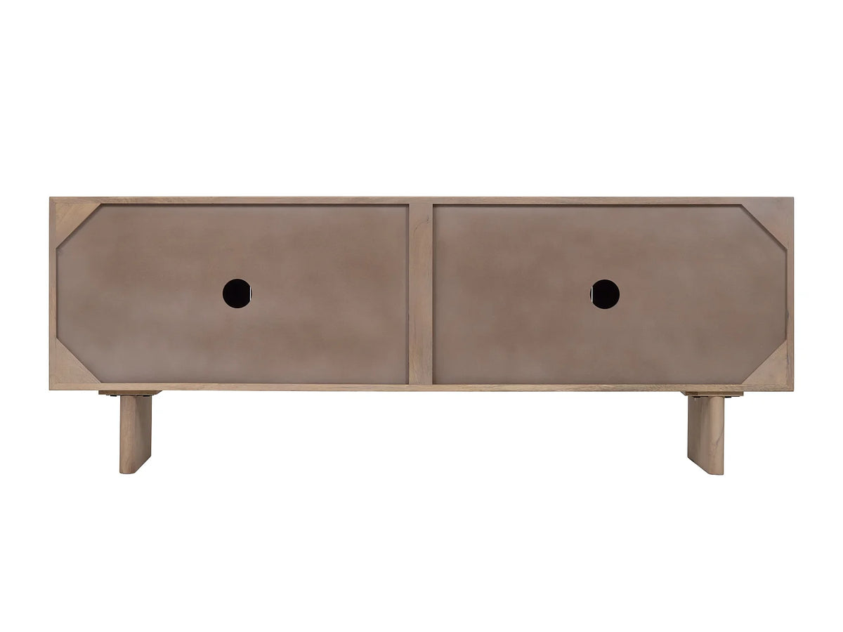 Meuble TV en Manguier 160 cm - BERLAMA vue 7