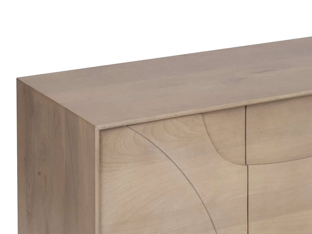 Meuble TV en Manguier 160 cm - BERLAMA vue 5