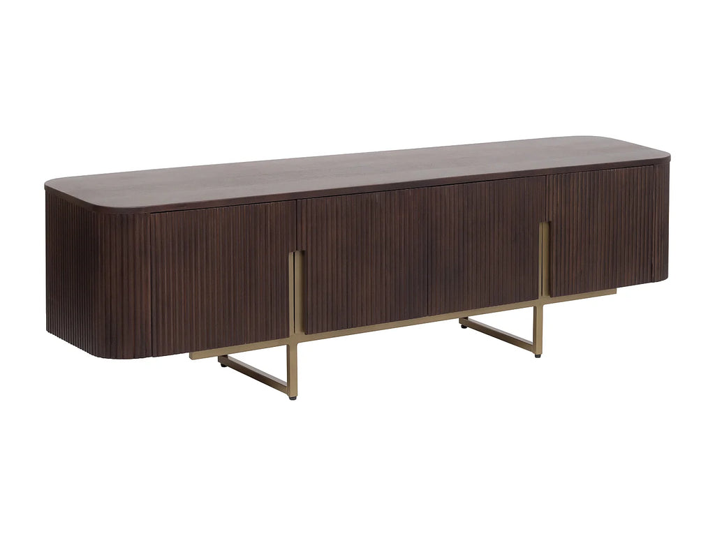 Meuble TV en Manguier 160 cm - DOLIYA vue 3