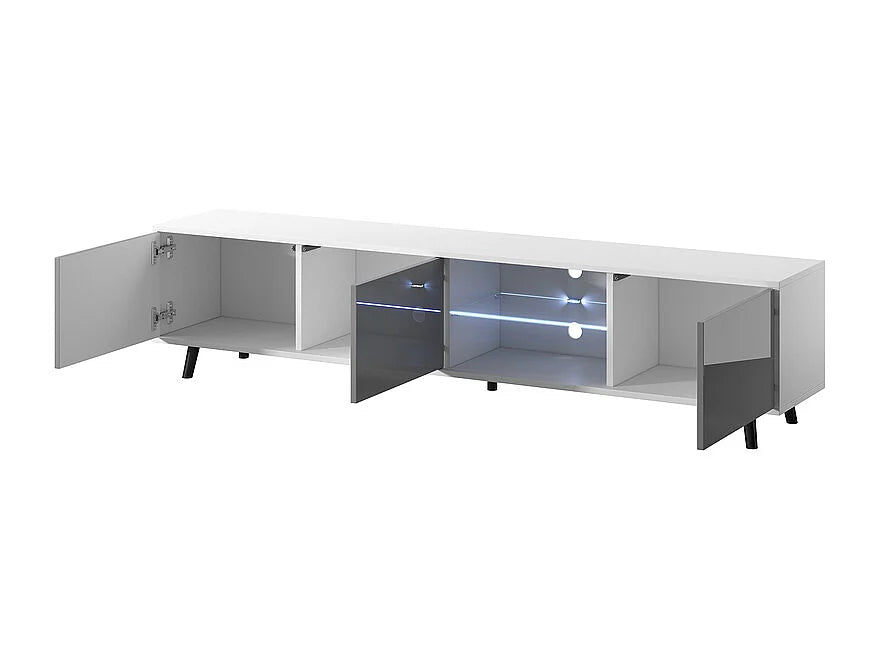Meuble TV en Bois Blanc - GALHAD vue 4