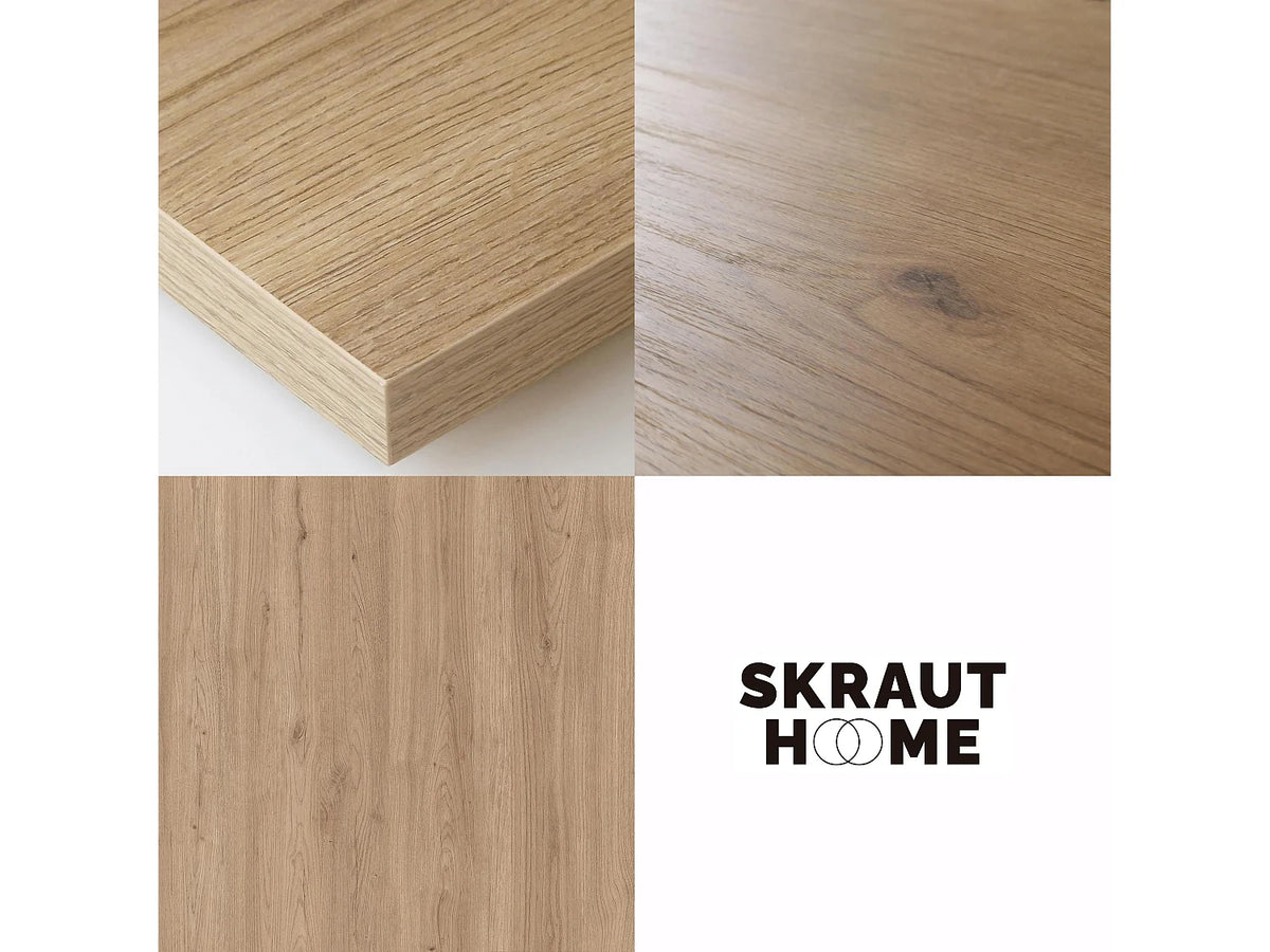 Meuble TV Suspendu avec LED 203 cm - SKRAUT HOME vue 5