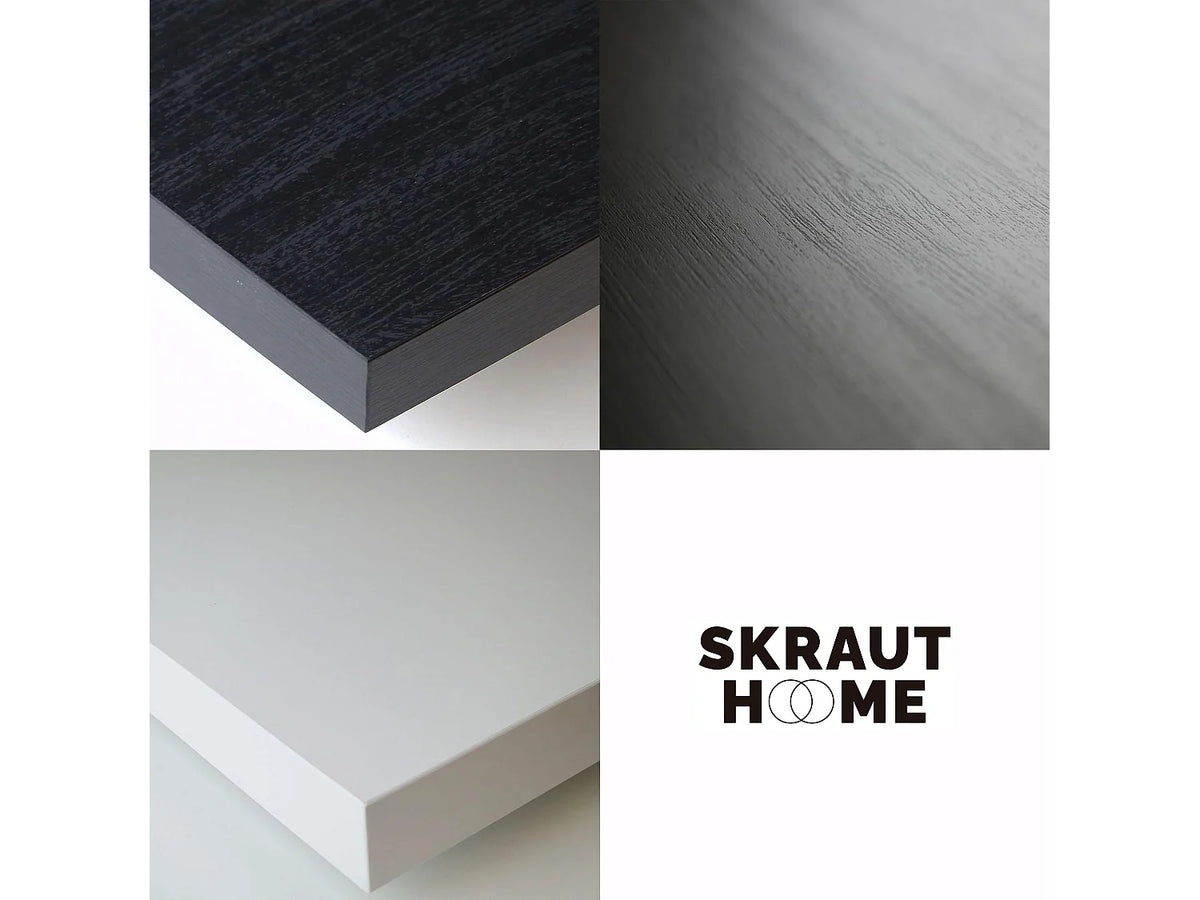 Meuble TV en Bois Blanc 152 cm - SKRAUT HOME vue 6