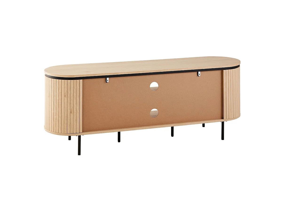 Meuble TV en Bois 150 cm - MALAGA vue 10