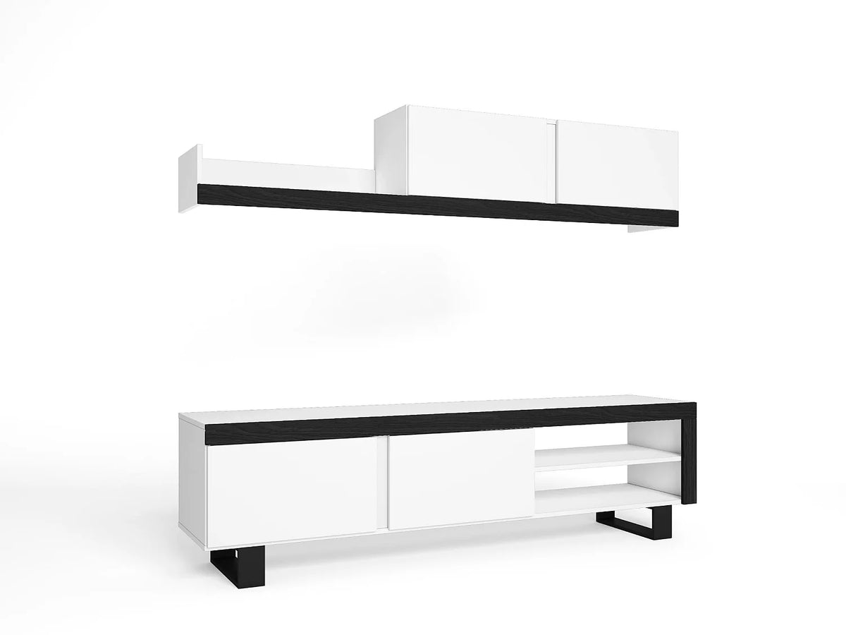 Meuble TV en Bois Blanc - IDEM
