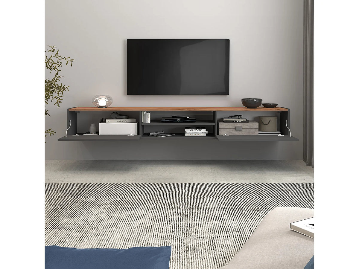 Meuble TV Suspendu Moderne - WHOUS - HOME FURNISHING ITALY vue 3