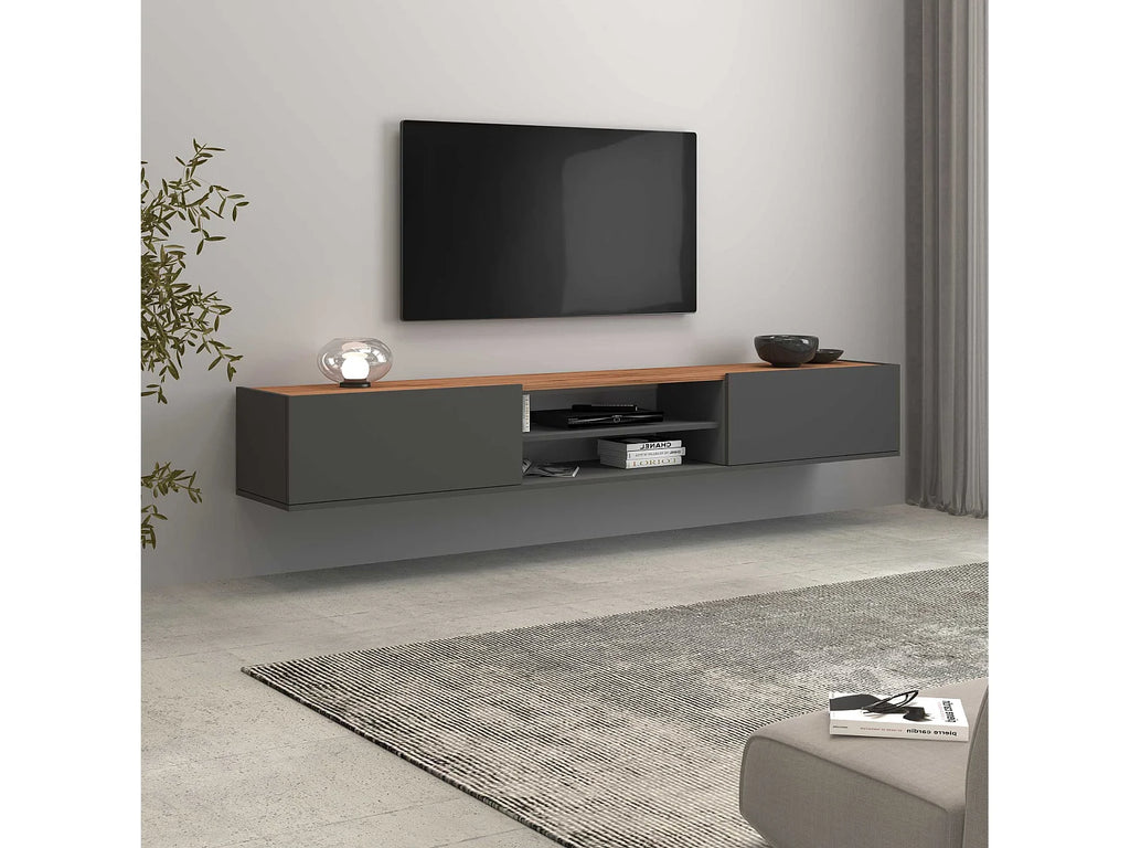 Meuble TV Suspendu Moderne - WHOUS - HOME FURNISHING ITALY vue 4