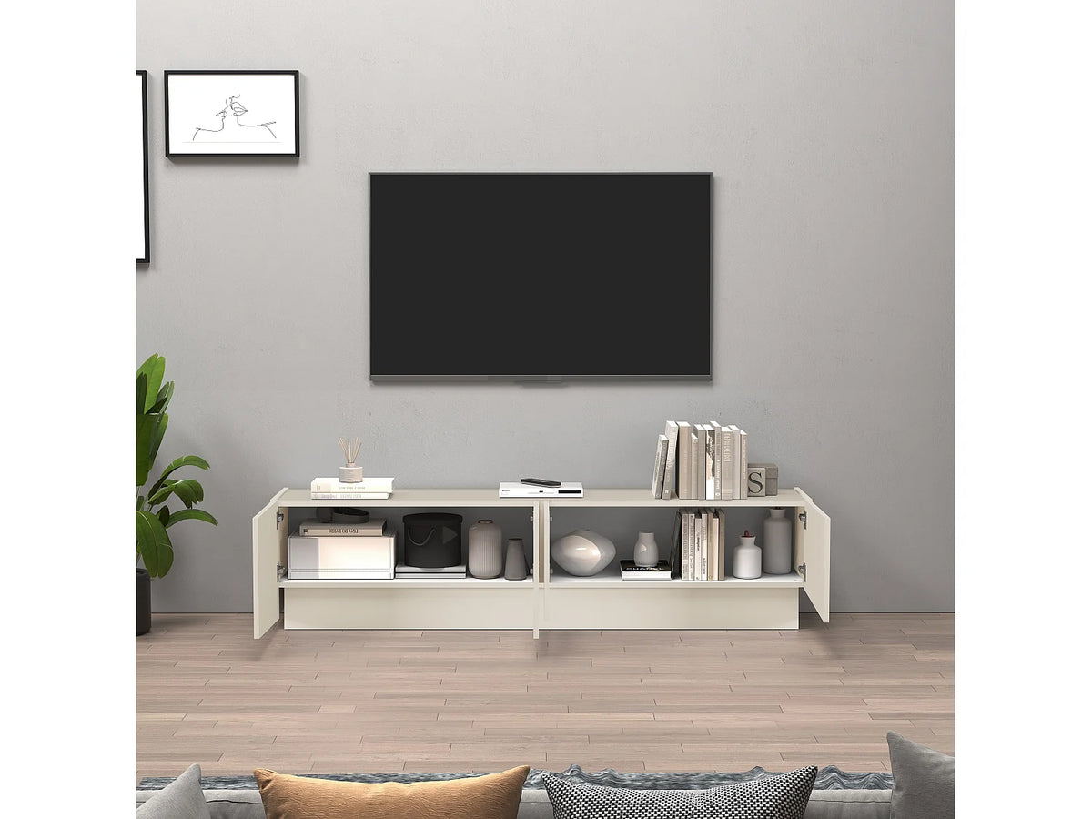 Meuble TV en Bois 180 cm - WHOUS - HOME FURNISHING ITALY vue 3