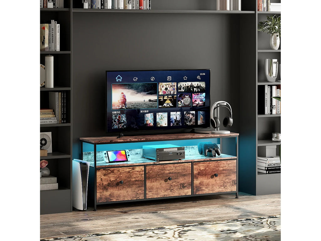 Meuble TV en Bois Moderne - EUROTUBE FR