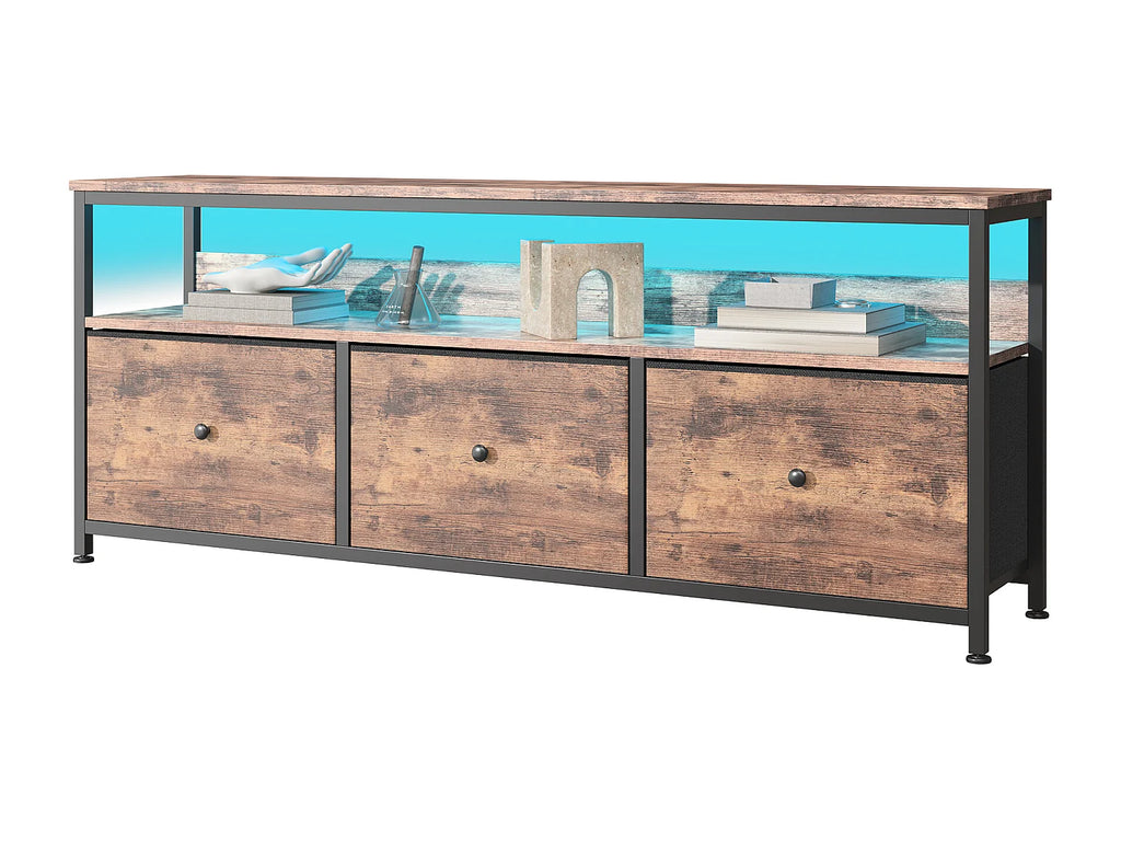 Meuble TV en Bois Moderne - EUROTUBE FR vue 7