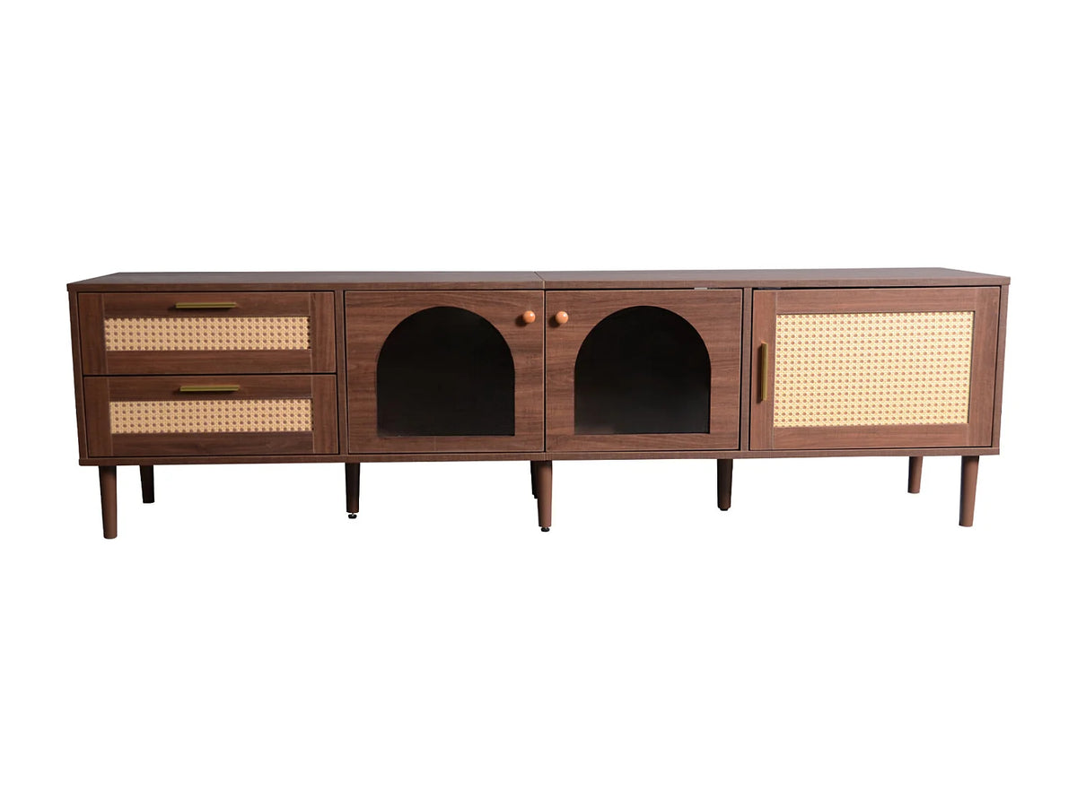 Meuble TV en Bois 180 cm - HAUSS SPOLE