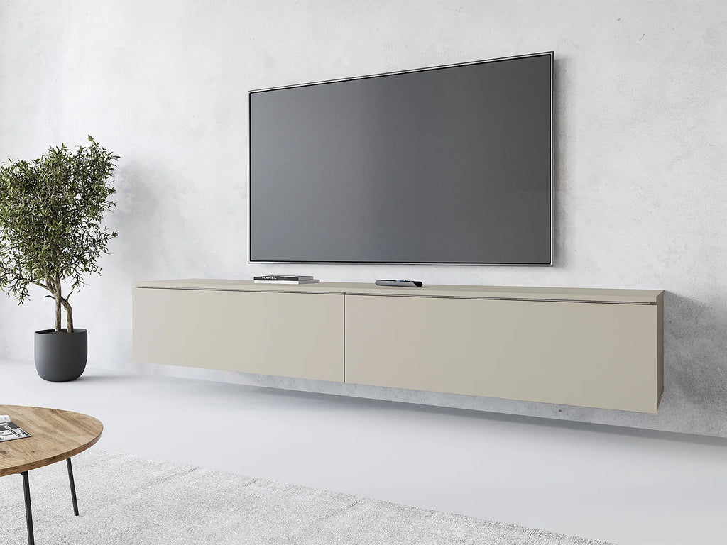 Meuble TV Suspendu en Bois - LAUREN MEBLE BE