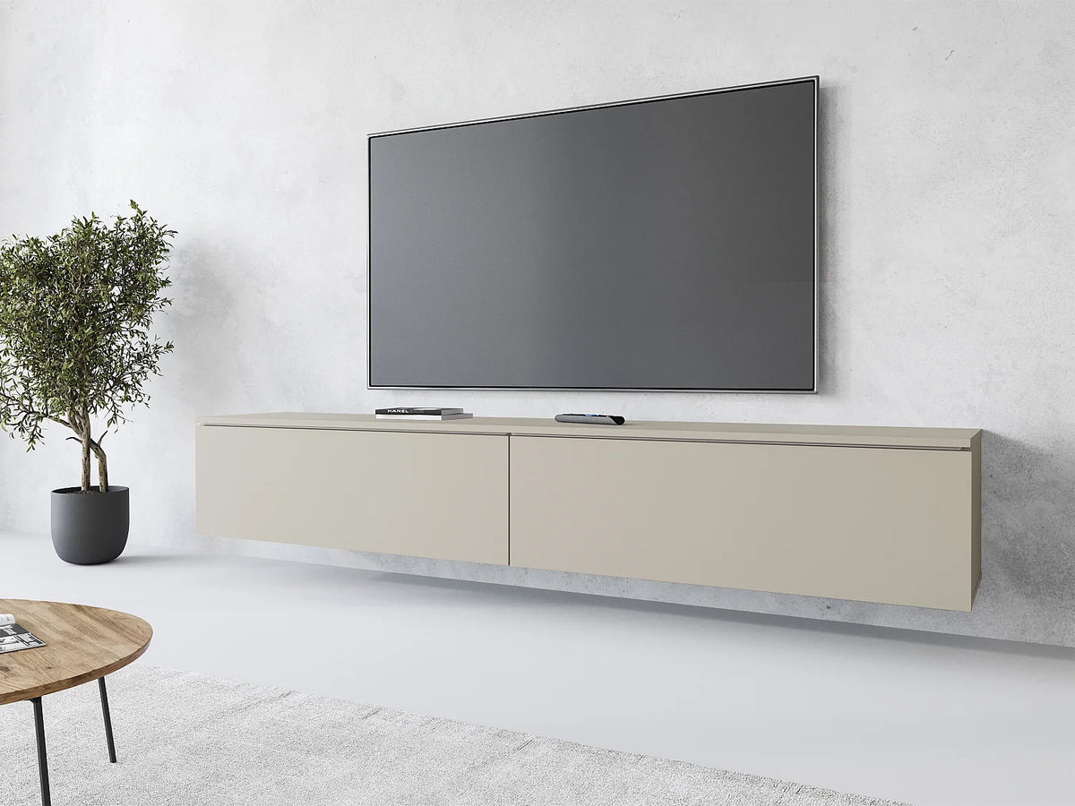Meuble TV Suspendu en Bois - LAUREN MEBLE BE