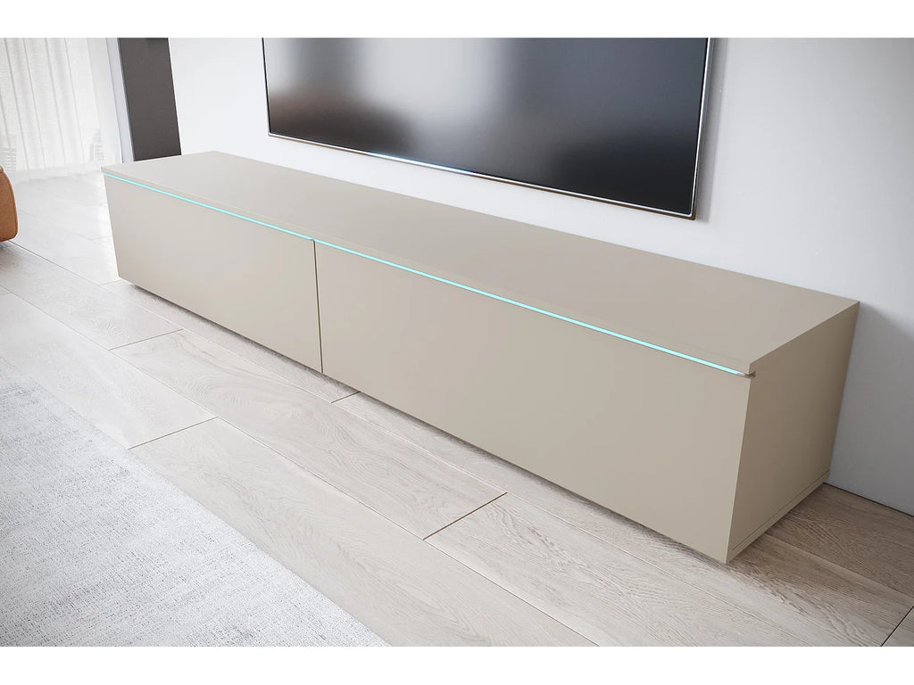 Meuble TV Suspendu en Bois - LAUREN MEBLE BE vue 3