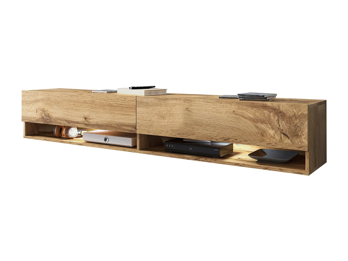 Meuble TV Suspendu 180 cm - LAUREN MEBLE BE