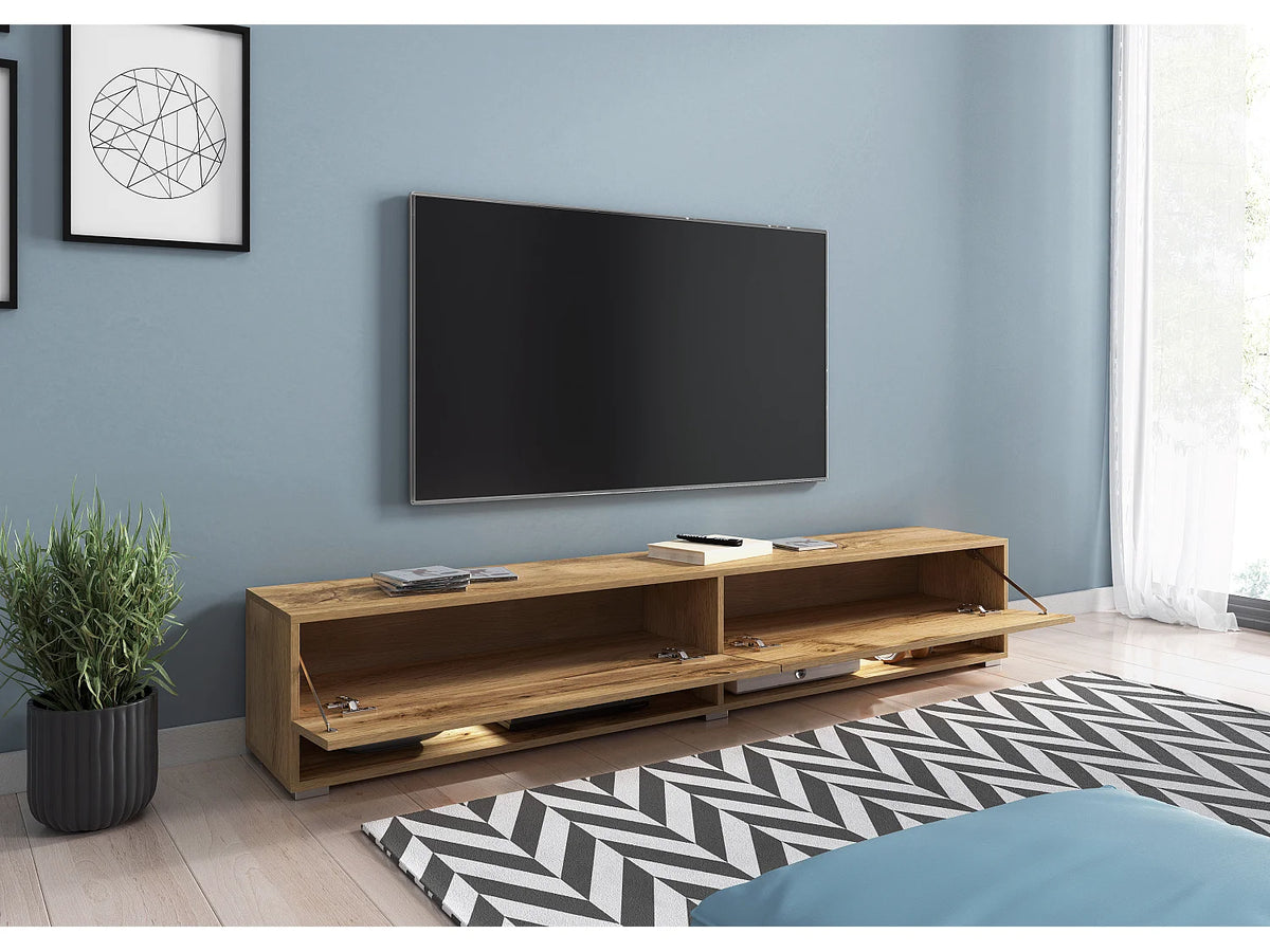 Meuble TV Suspendu 180 cm - LAUREN MEBLE BE vue 4