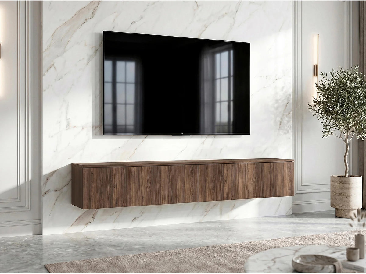 Meuble TV Suspendu 200 cm - AX LIVING vue 2