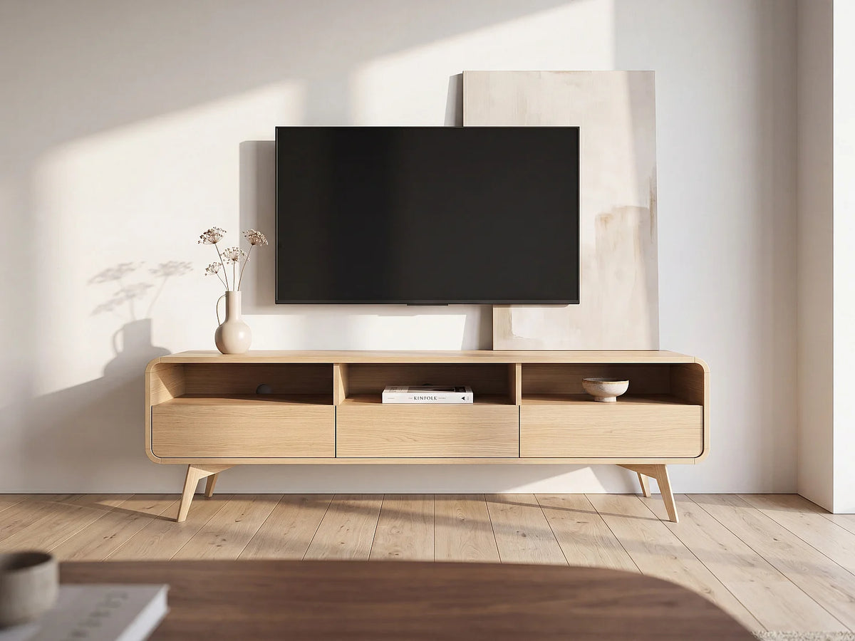 Meuble TV en Bois 180 cm - JALEMO