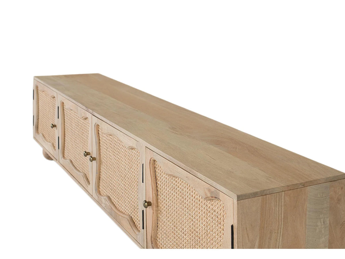 Meuble TV Industriel 200 cm - GINER Y COLOMER vue 4