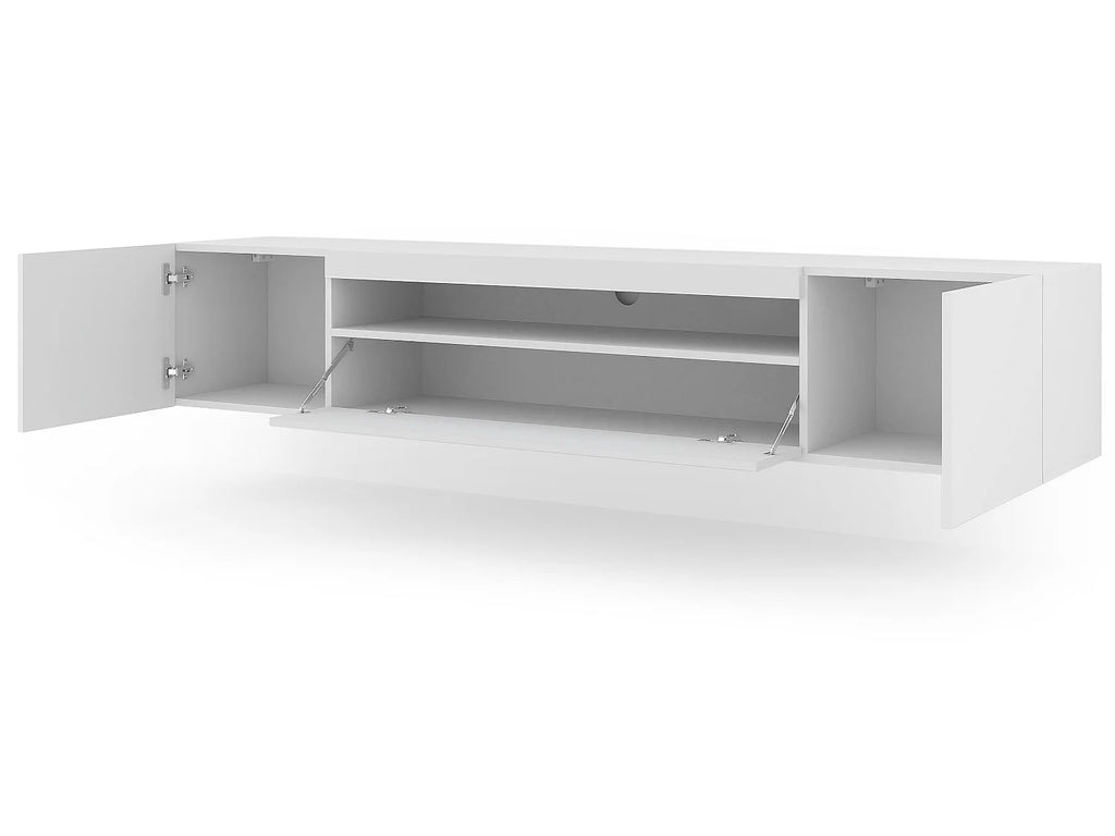 Meuble TV en Bois Blanc - AURA vue 5