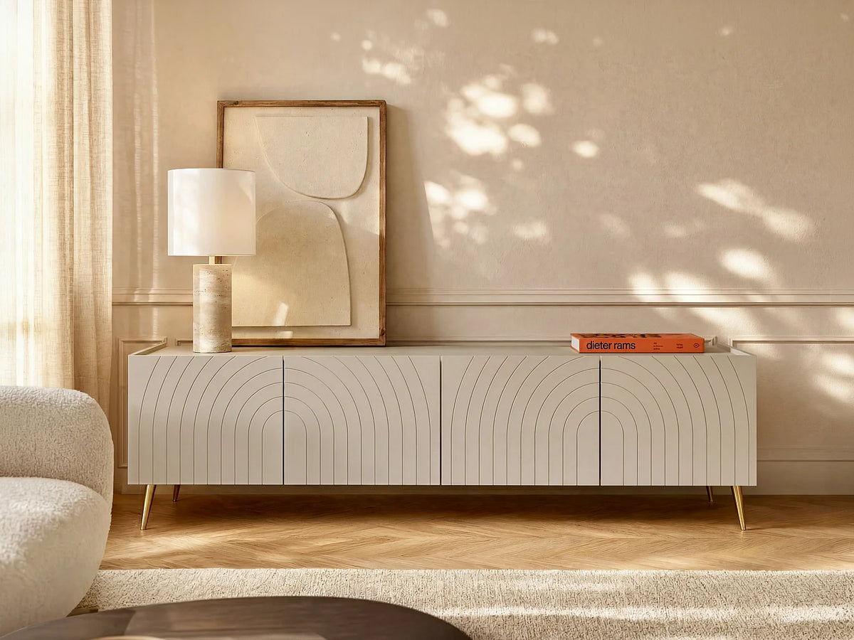 Meuble TV en Bois 180 cm - NORSIM