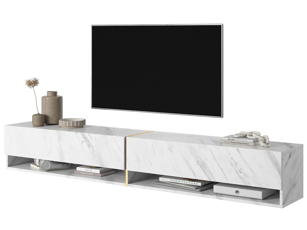 Meuble TV en Bois Blanc - MIRRGO vue 4