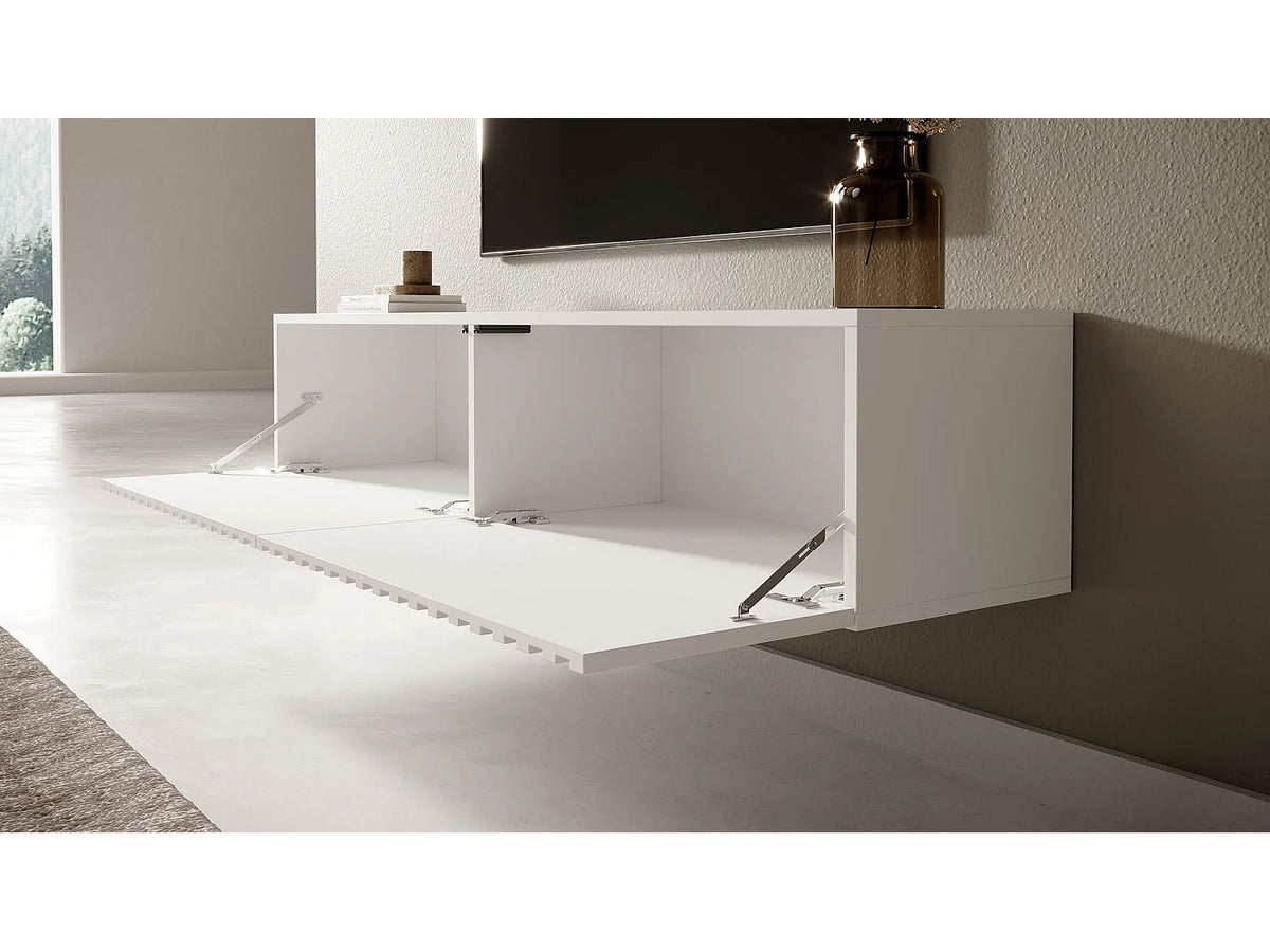Meuble TV en Bois Blanc - TELIRE vue 4