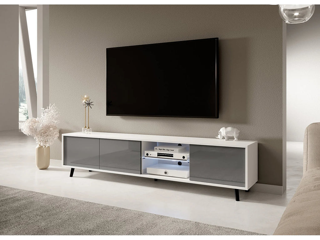Meuble TV en Bois Blanc - GALHAD vue 2