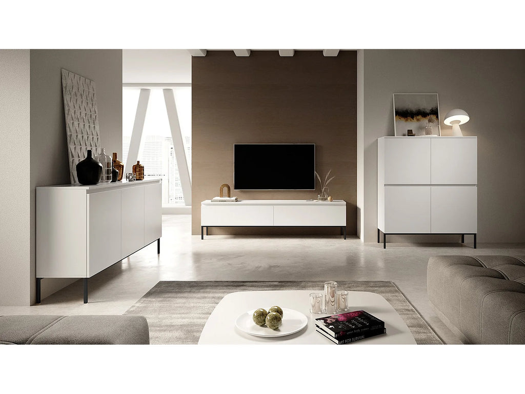 Meuble TV en Bois Blanc - SELSEY