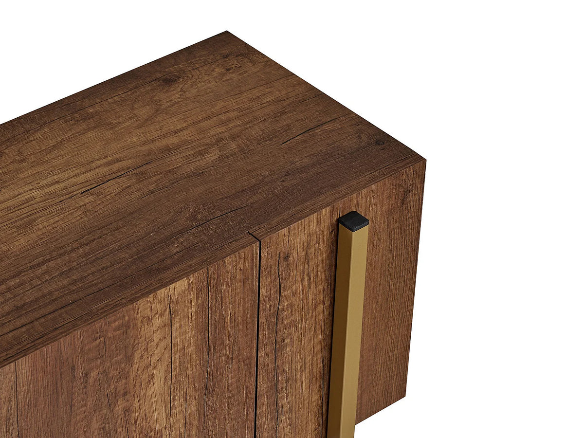 Meuble TV Bas en Bois - SELNIA vue 5