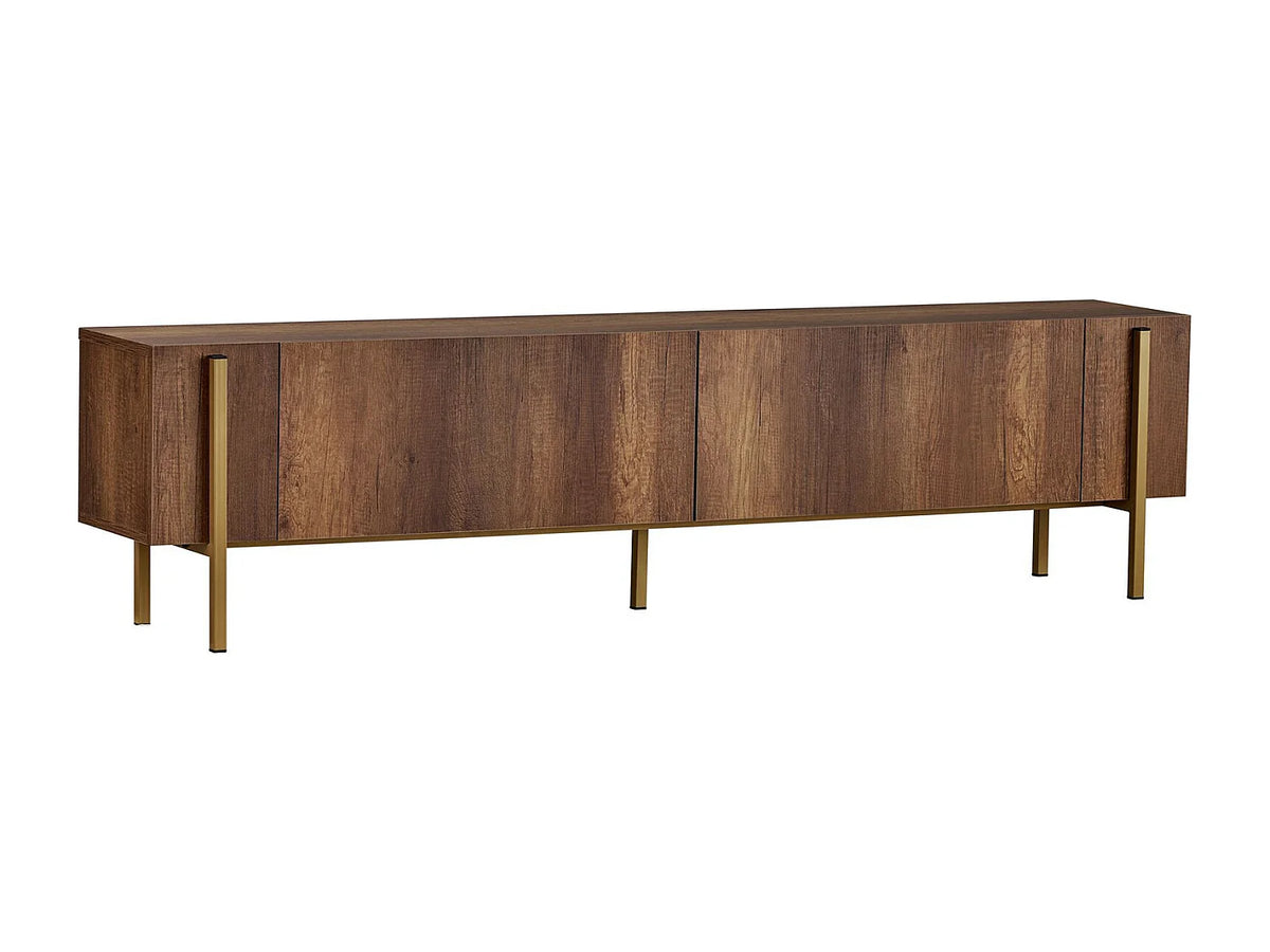 Meuble TV Bas en Bois - SELNIA vue 3