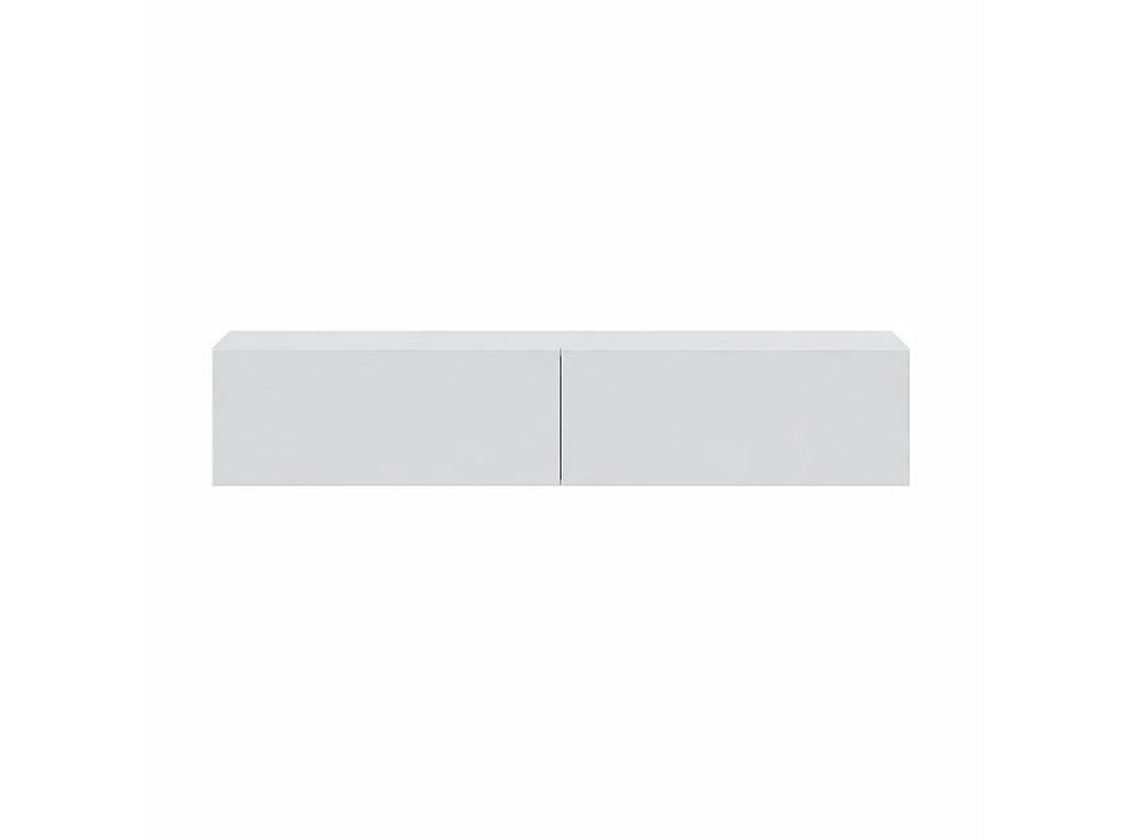 Meuble TV en Bois Blanc - CALICOSY vue 2