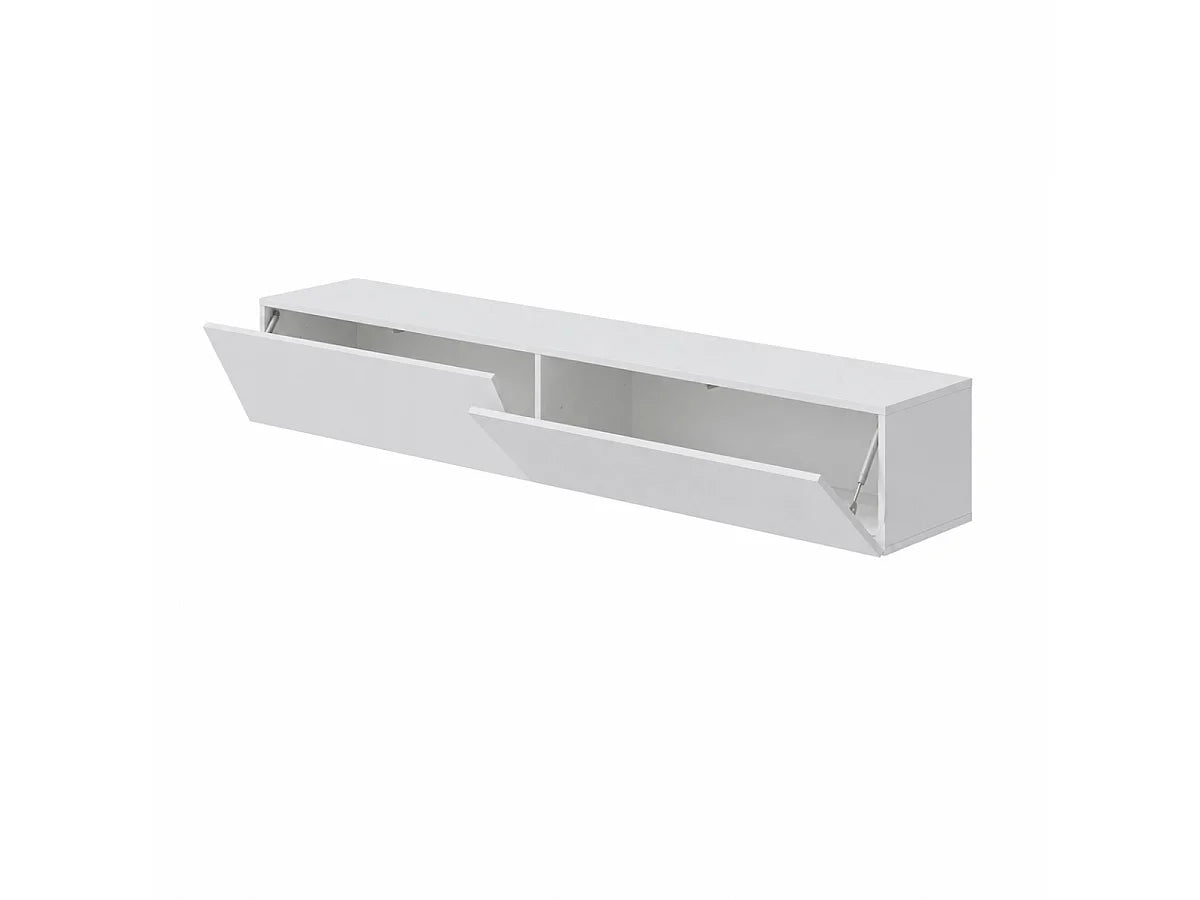 Meuble TV en Bois Blanc - CALICOSY vue 3
