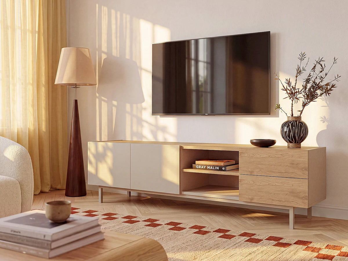 Meuble TV en Bois Moderne - REYALA