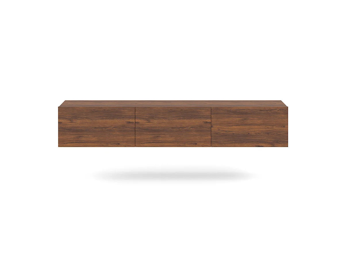 Meuble TV Suspendu en Bois 180 cm - PETITS-MEUBLES vue 5