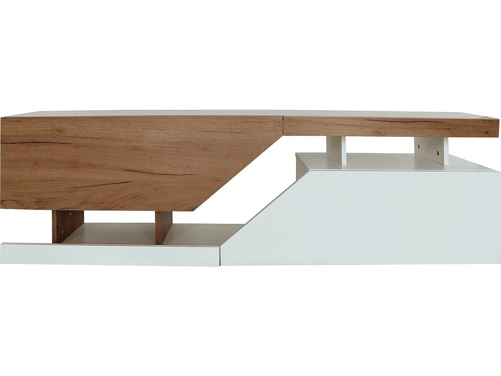 Meuble TV en Bois Blanc - HABITAT ET JARDIN vue 2