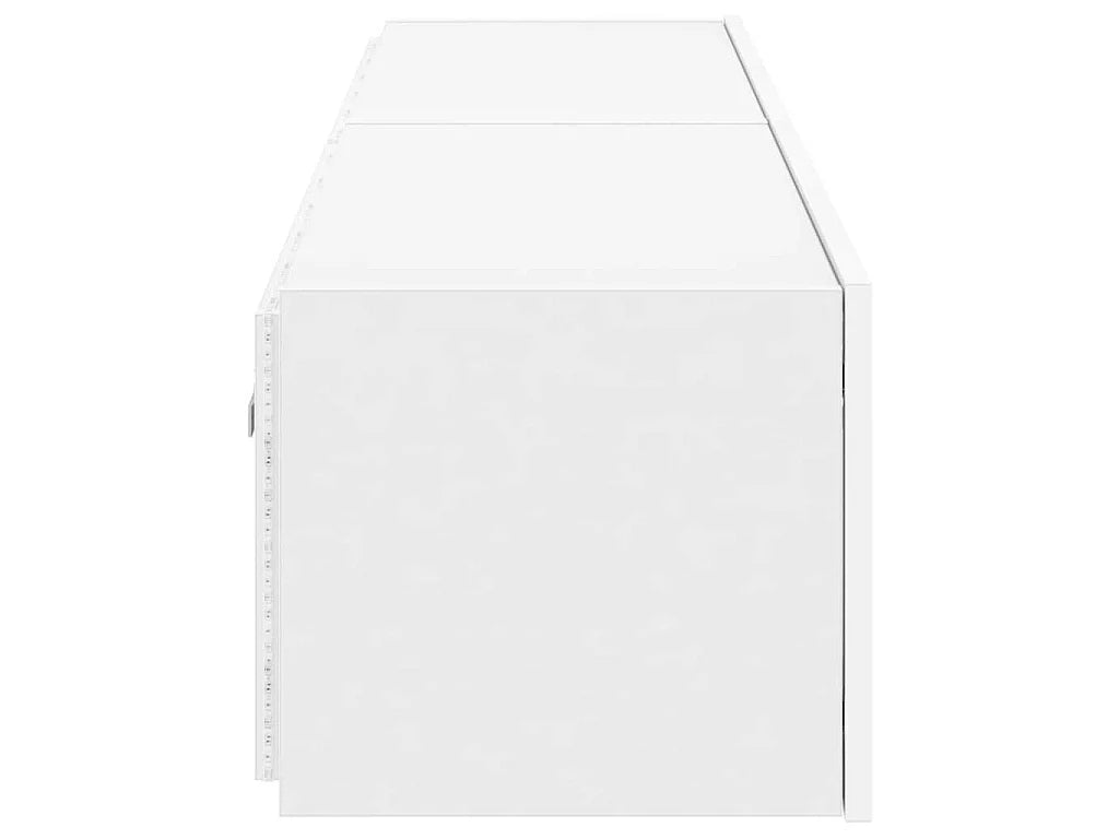Meuble TV en Bois Blanc 160 cm - VIDAXL vue 7